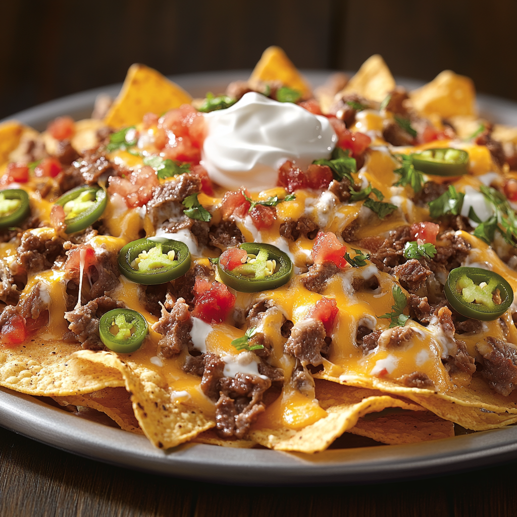 Loaded Sheet Pan Nachos