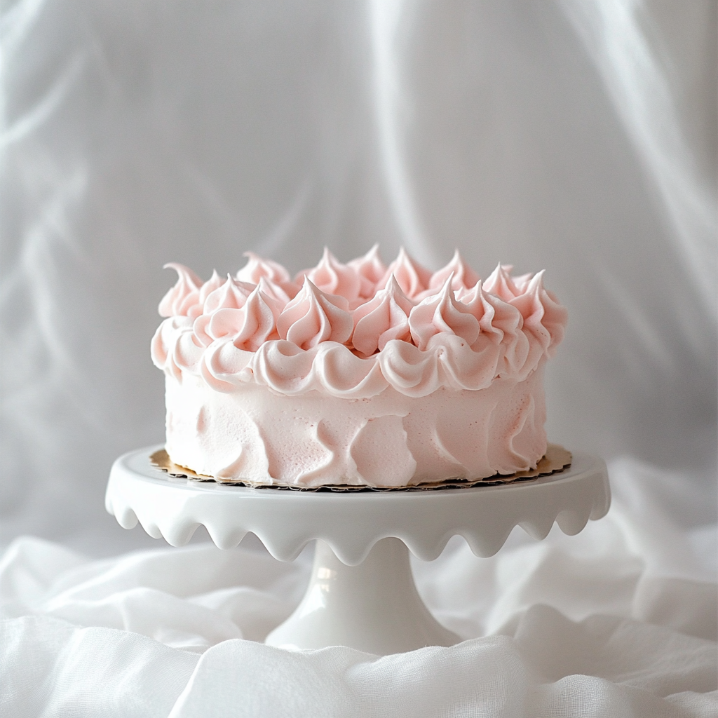 Vegan Strawberry Fields Cake