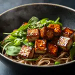 Tofu Noodle Stir Fry with Spring Vegetables