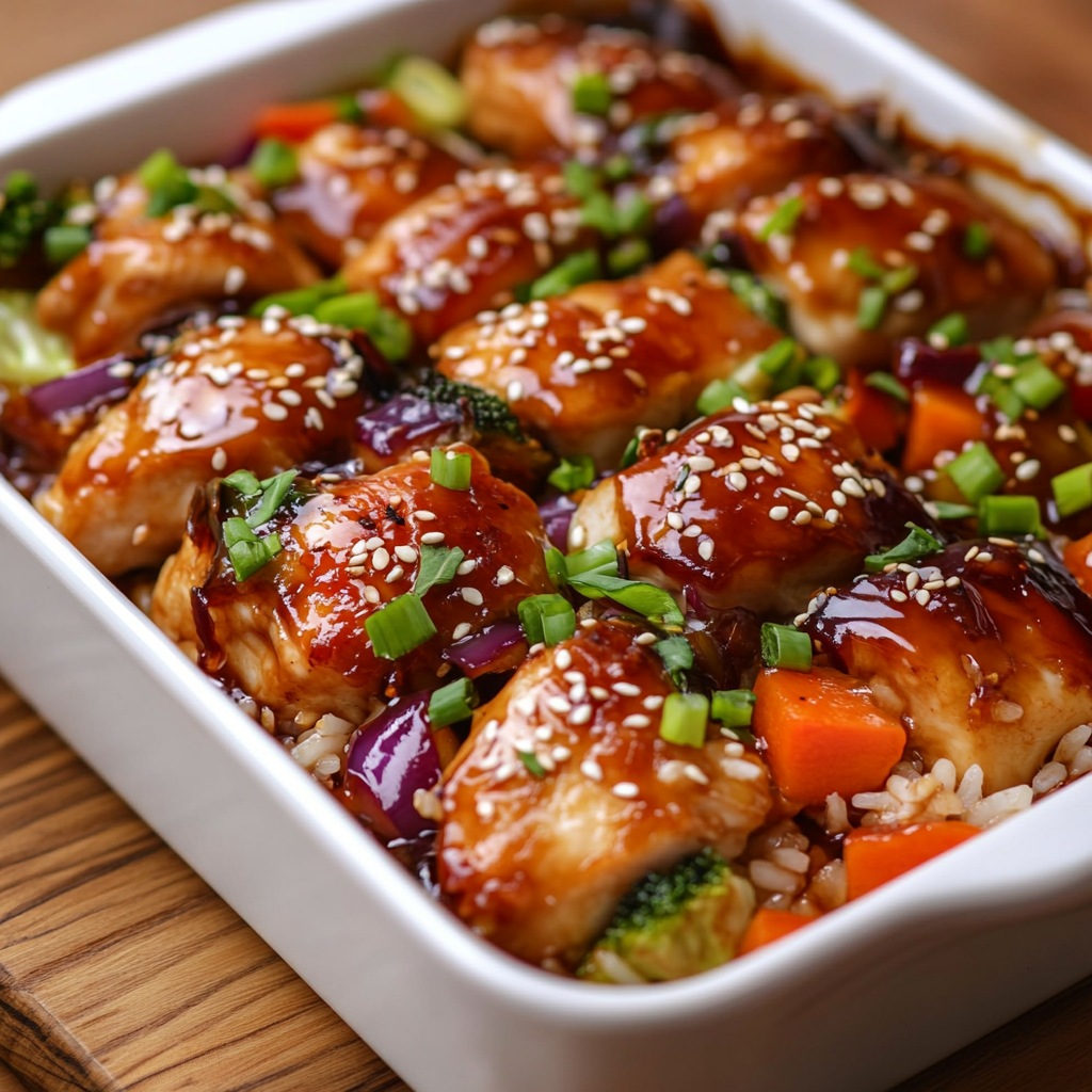Teriyaki Chicken Casserole