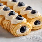 Spring Vanilla Cream Blueberry Twists 3 Spring Vanilla Cream Blueberry Twists