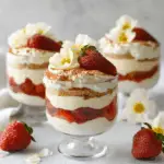 Spring Strawberry Lemon Tiramisu Cups