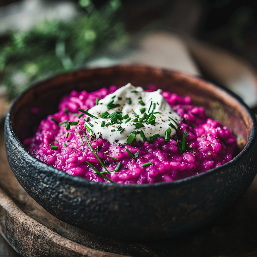 Beet Risotto