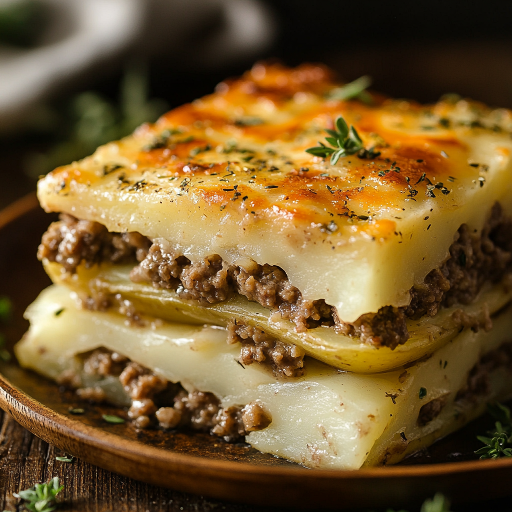 Hamburger and Potato Casserole