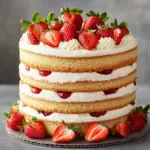 Strawberry Vanilla Spring Layers 3 Strawberry Vanilla Spring Layers