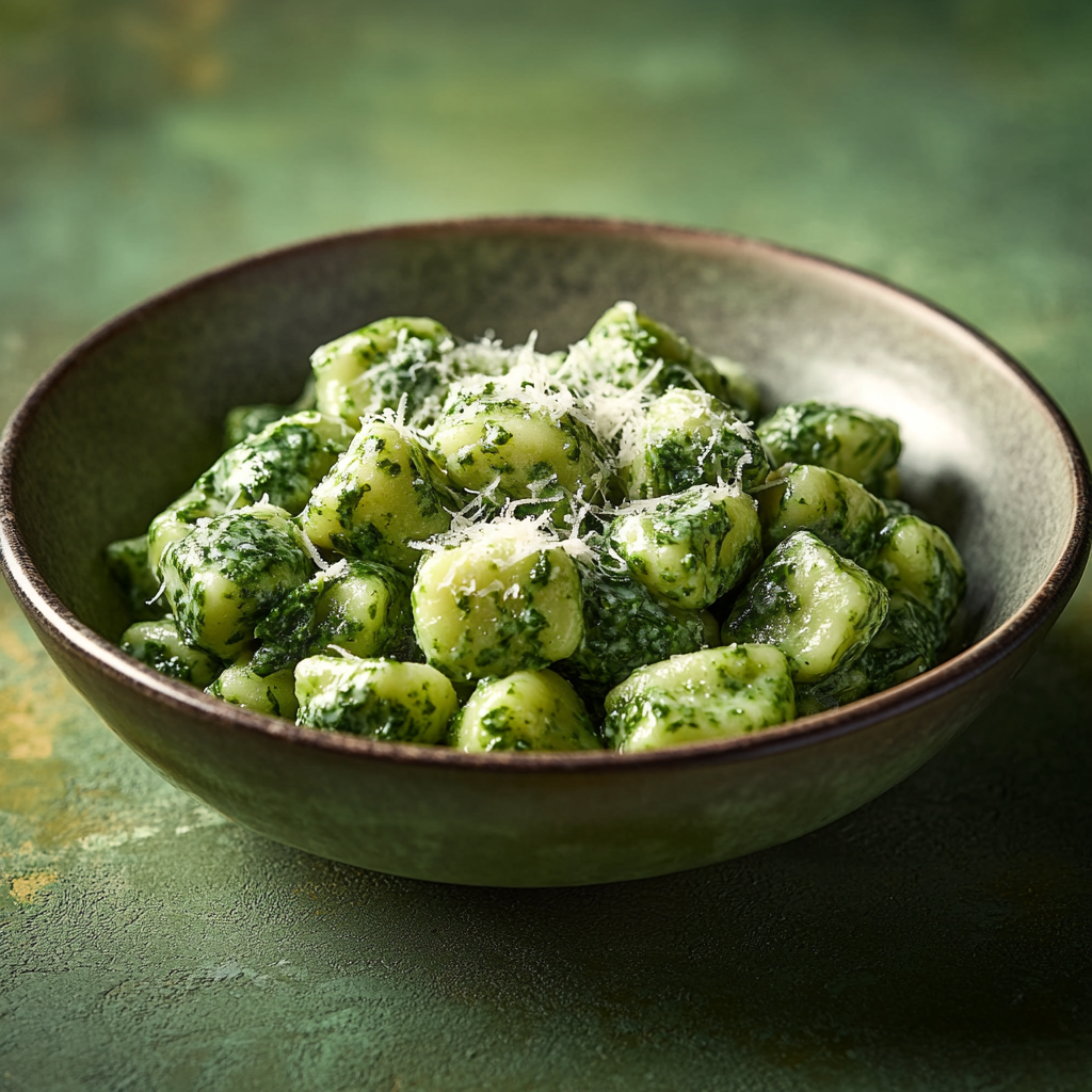 Spinach Ricotta Gnocchi Recipe from Piemonte