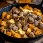 Chicken Sausage Breakfast Skillet Casserole 3 Chicken Sausage Breakfast Skillet Casserole