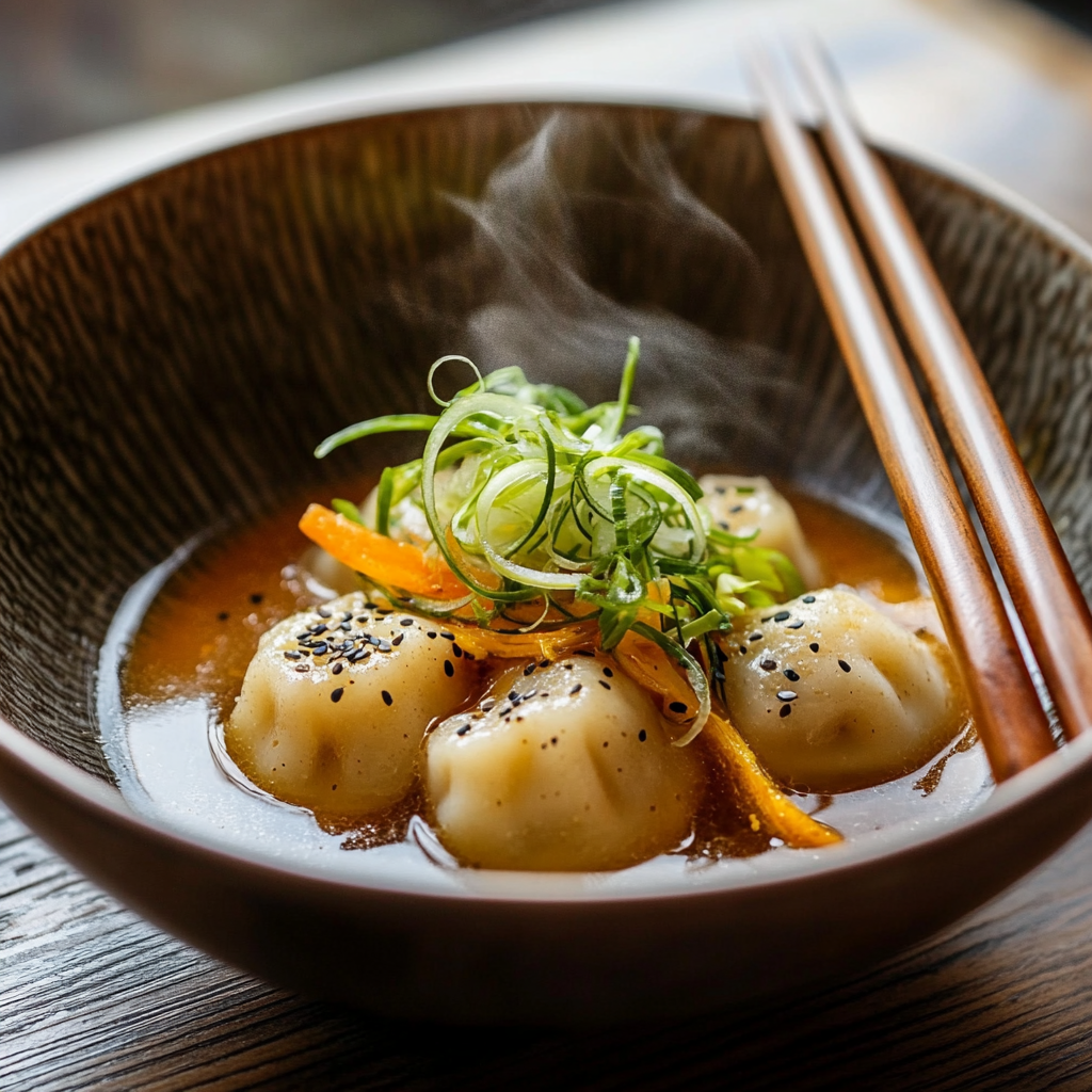 Quick Dumpling Soup