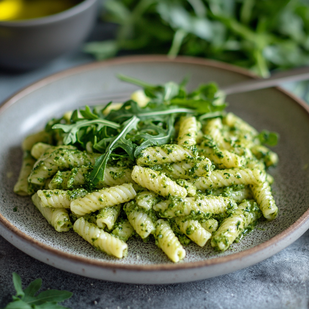 Cavatelli Pasta with Rocket (Arugula)