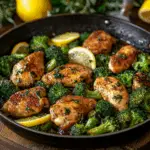 Spring Lemon Chicken and Broccoli Skillet 3 Spring Lemon Chicken and Broccoli Skillet