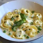 Spring Tortellini with Peas, Mint, and Lemon Cream 3 Spring Tortellini with Peas, Mint, and Lemon Cream