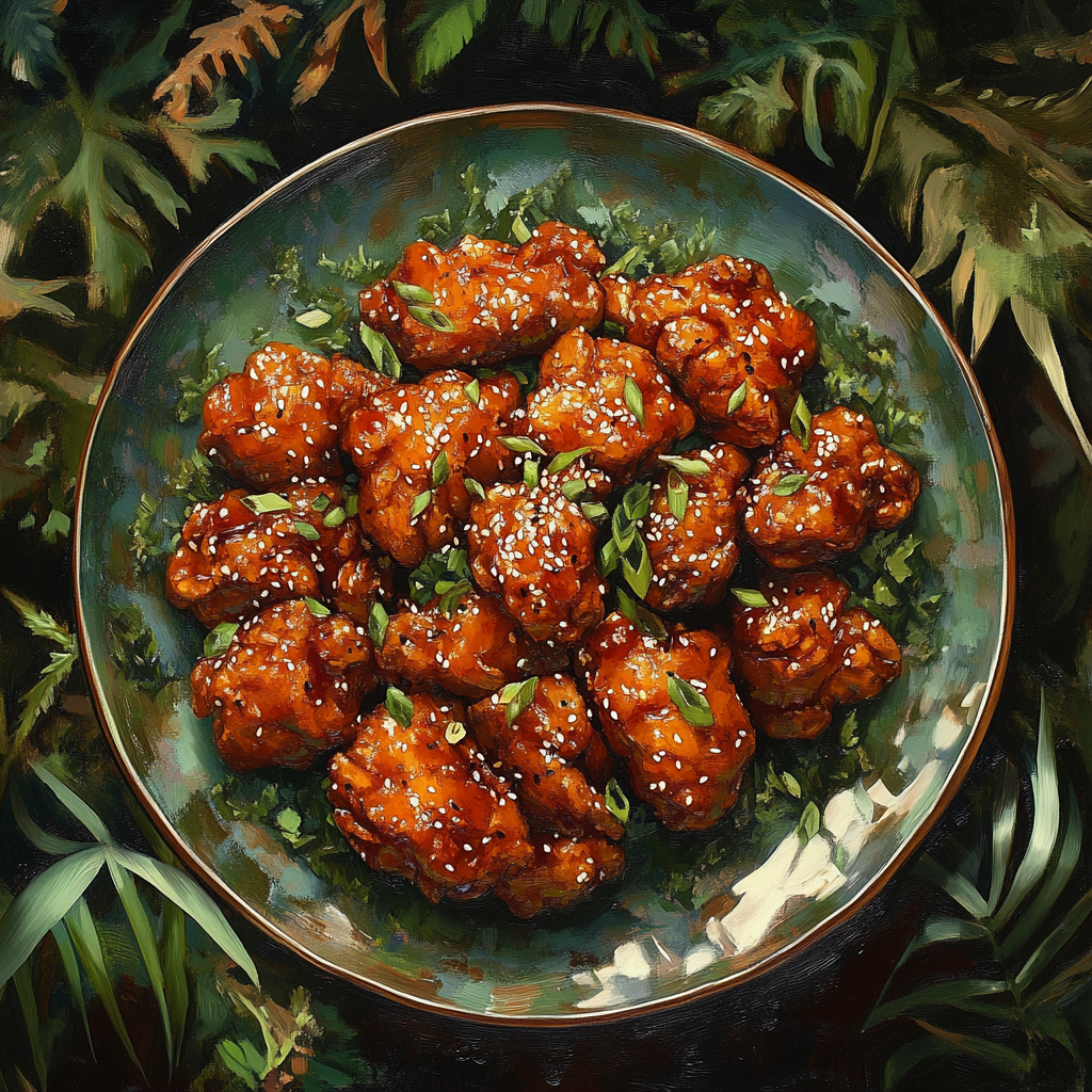 Sweet & Spicy Korean Fried Chicken