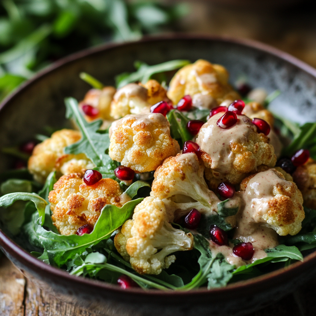Roasted Cauliflower Salad