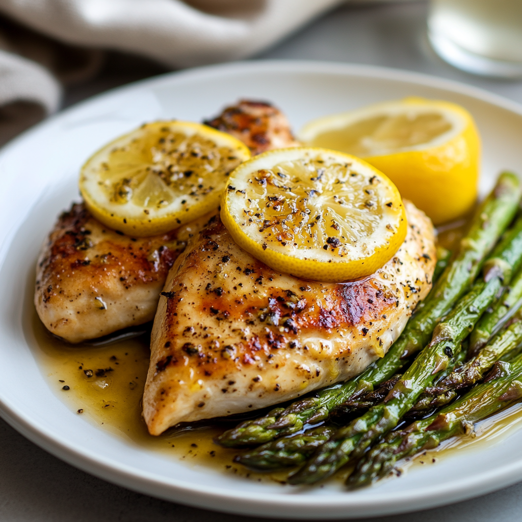 Lemon Chicken Asparagus