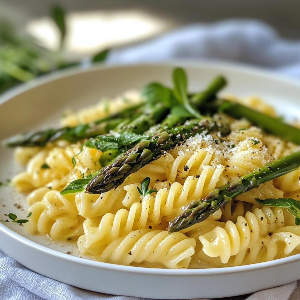 Italian Asparagus Pasta Recipe from Northern Italy