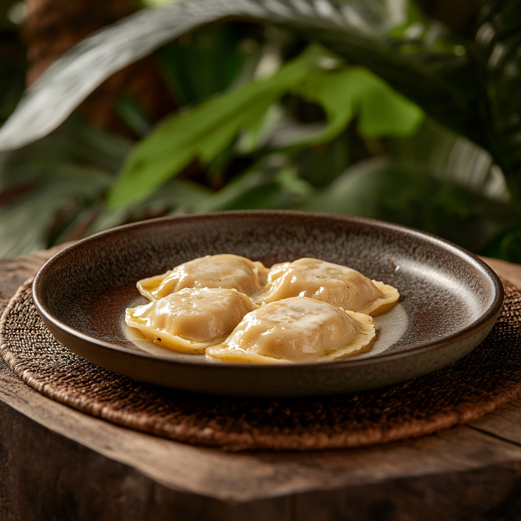 Homemade Meat Ravioli (Agnolotti)