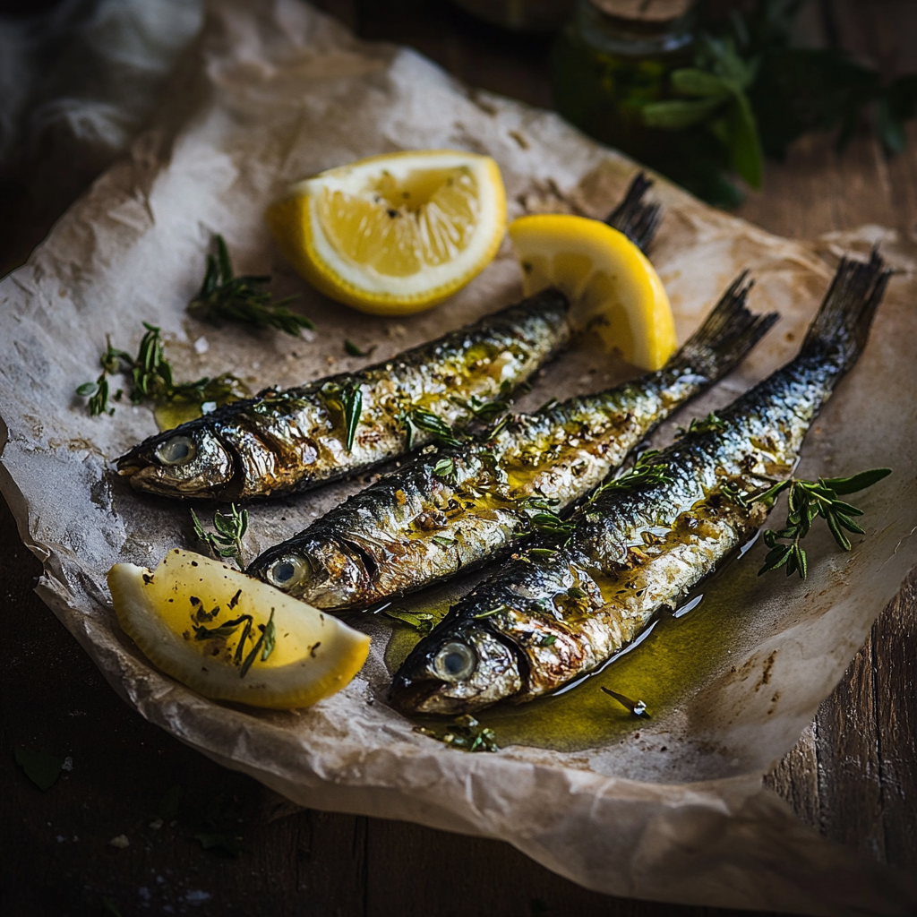 Italian Crusted Sardines