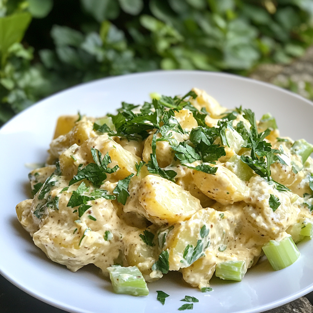 Healthy Potato Salad (No Eggs)