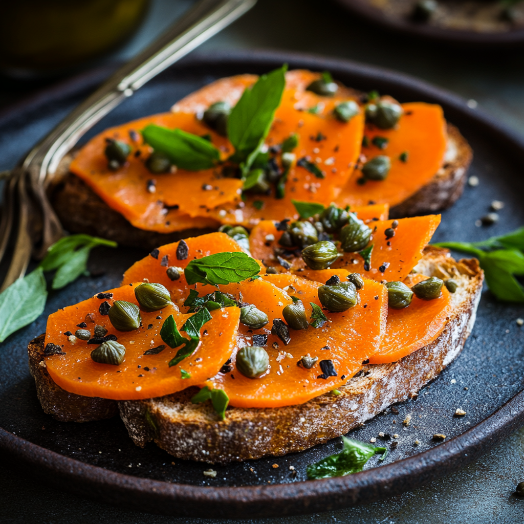 Vegan Carrot Lox