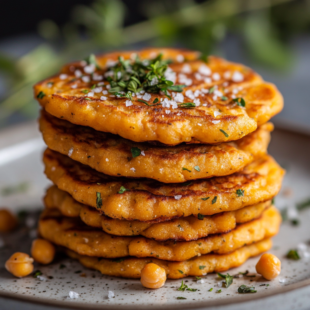 Vegan Chickpea Pancakes