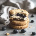 Blueberry Cheesecake Cookies 3 Blueberry Cheesecake Cookies