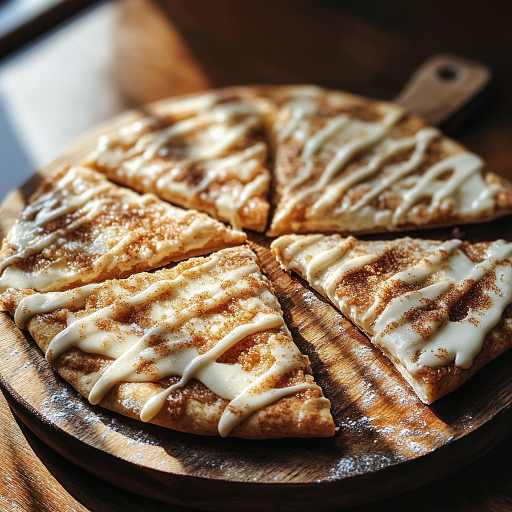 Cinnamon-Sugar Pizza