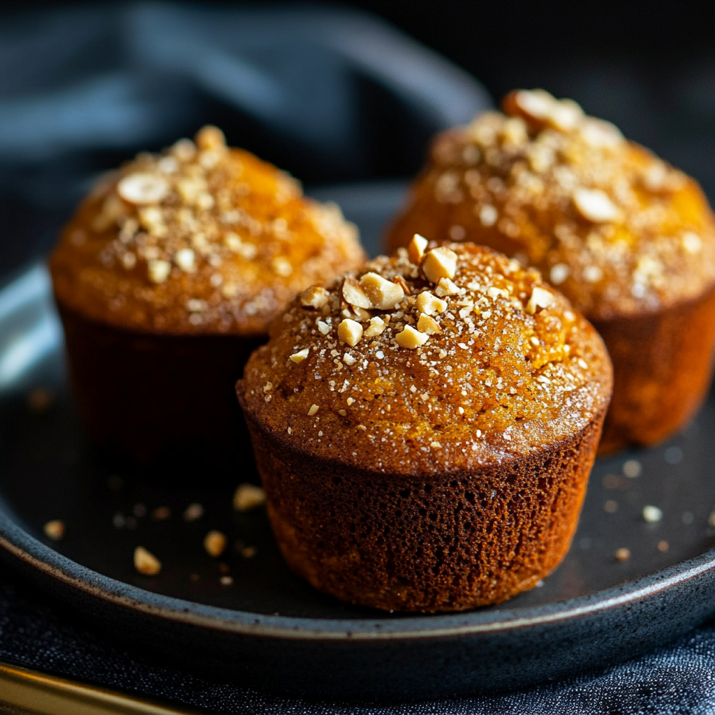 Pumpkin Spice Mochi Muffins