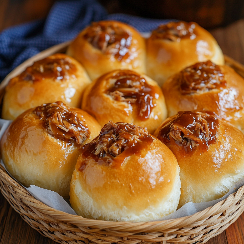 Baked Char Siu Bao (Chinese BBQ Pork Buns)