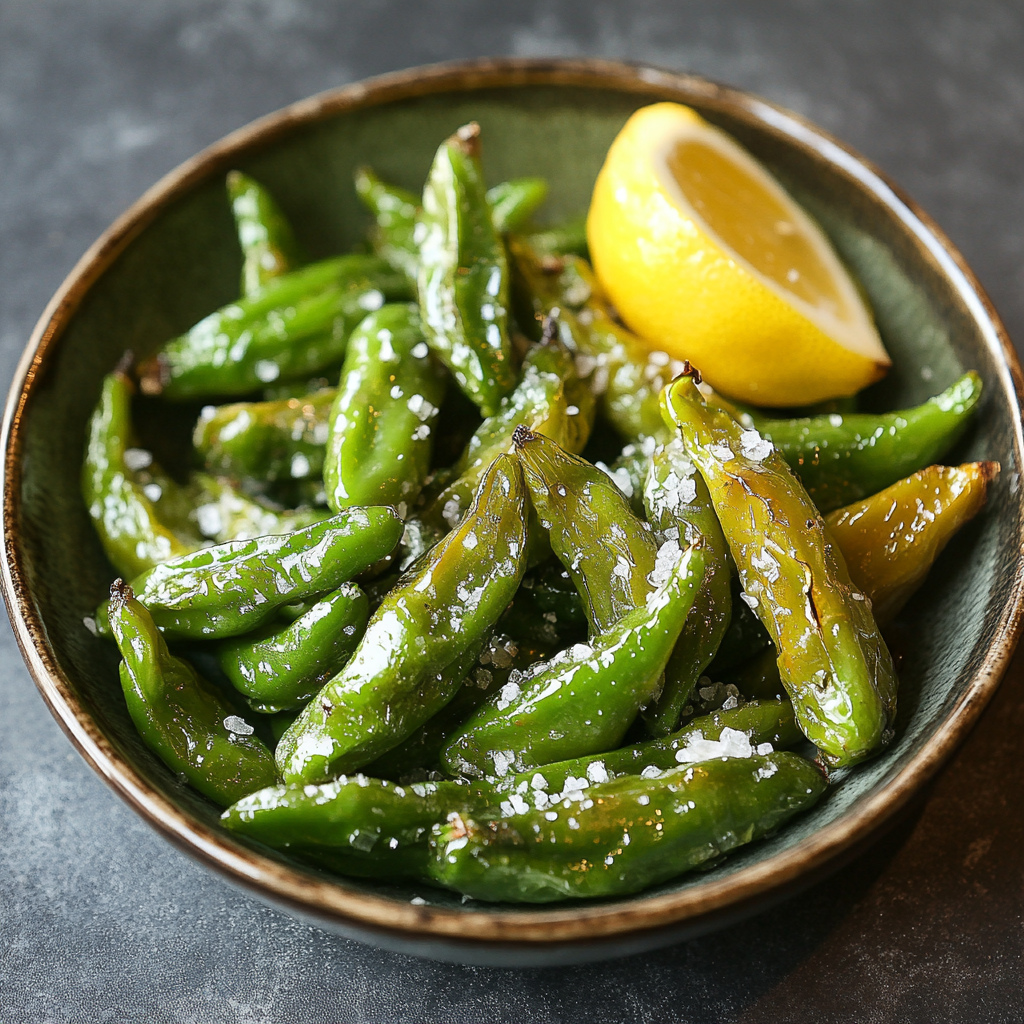 Blistered Shishito Peppers