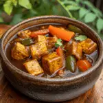 Brown Stew Tofu