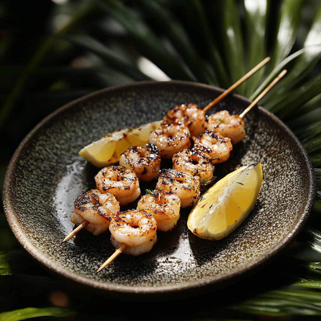 Garlic Grilled Shrimp