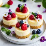 Mini Cheesecakes 3 Mini Cheesecakes