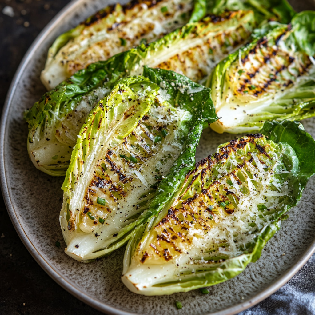 Grilled Romaine Salad