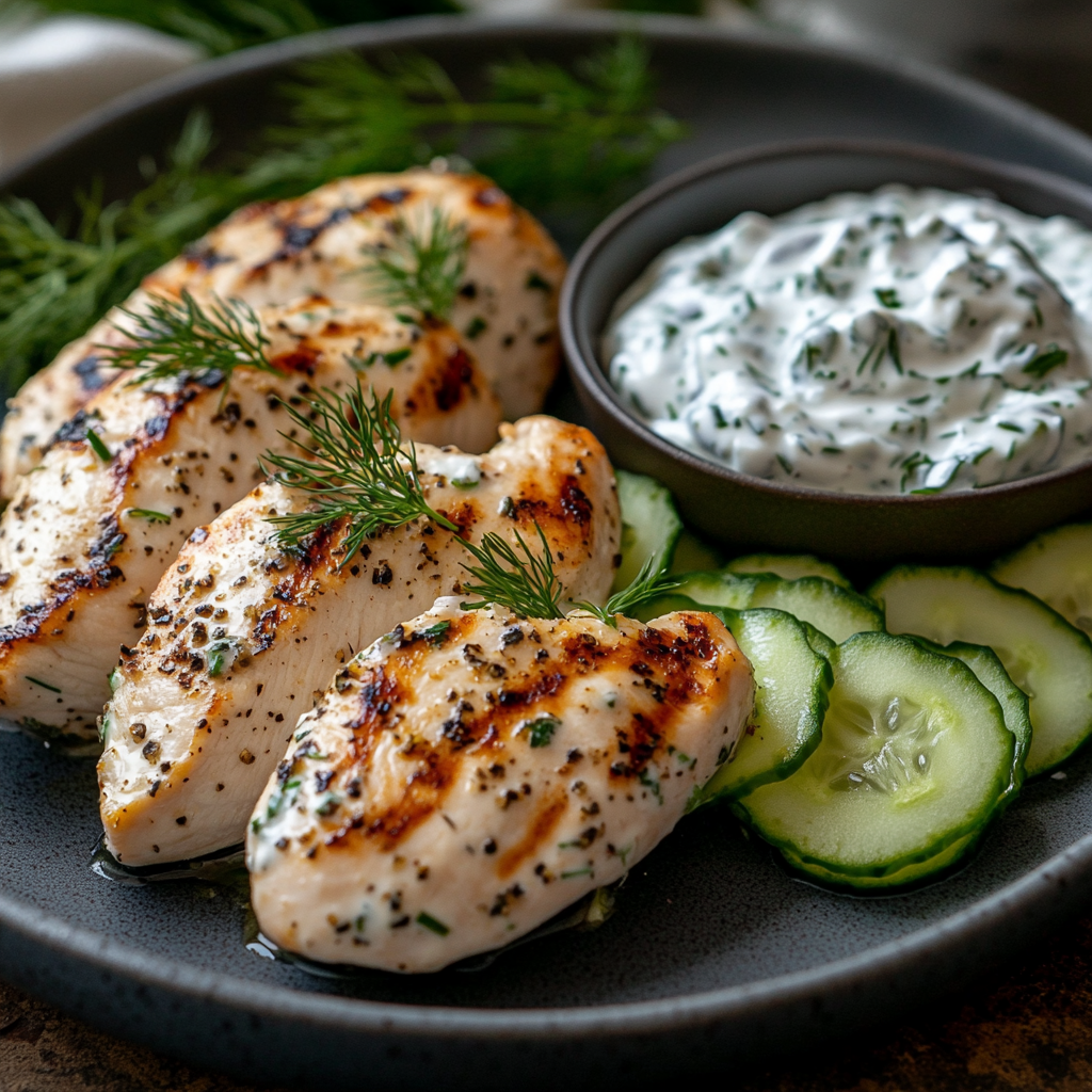 Grilled Tzatziki Chicken