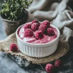 Raspberry Frozen Yogurt