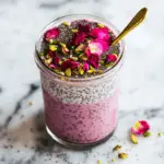 Rose Cardamom Chia Pudding 3 Rose Cardamom Chia Pudding