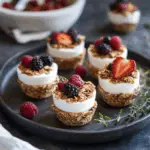 Mini Granola Cups 3 Mini Granola Cups