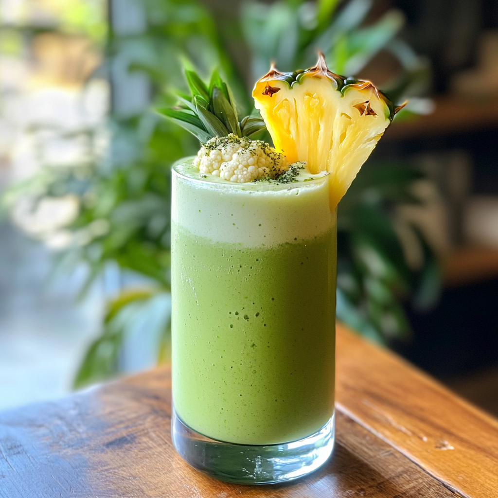 Tropical Cauliflower Smoothie
