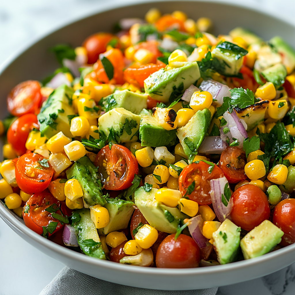 Grilled Corn Salad
