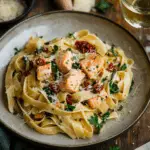 Creamy Tuscan Salmon Pasta