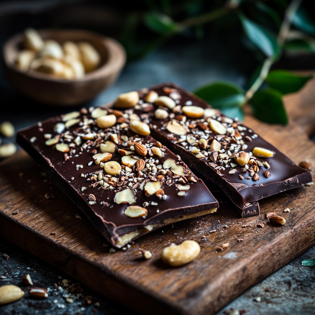 Viral Chocolate Banana Bark