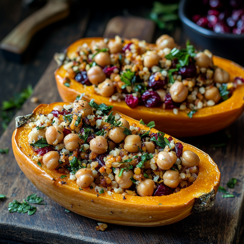 Stuffed Butternut Squash