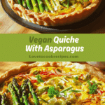 Vegan Quiche With Asparagus