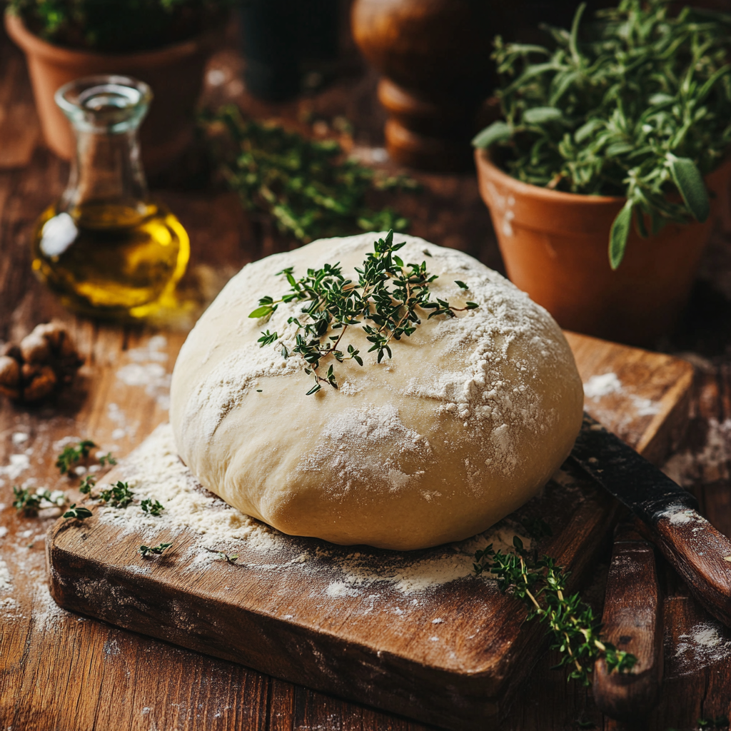 Homemade Pizza Dough Recipe