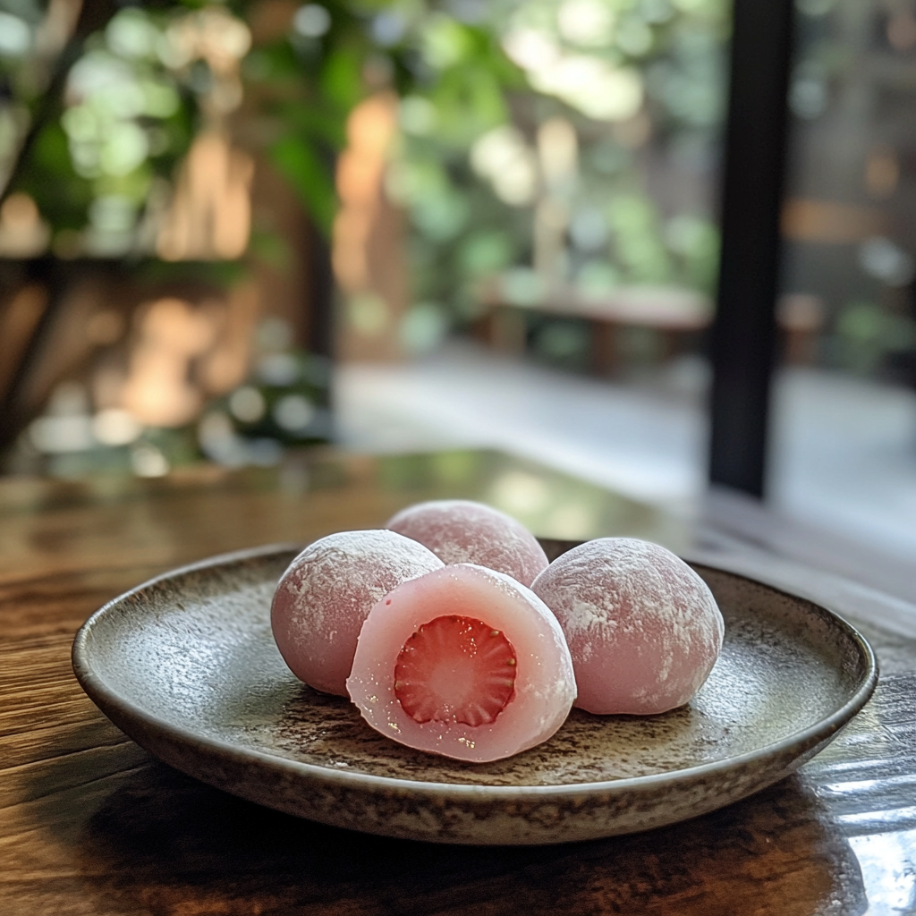 Strawberry Mochi