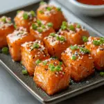Crispy Bang Bang Salmon Bites (Sweet & Spicy) 3 Crispy Bang Bang Salmon Bites (Sweet & Spicy)