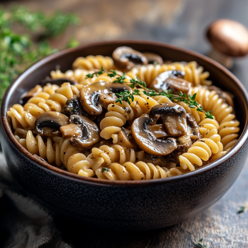 Mushroom Stroganoff