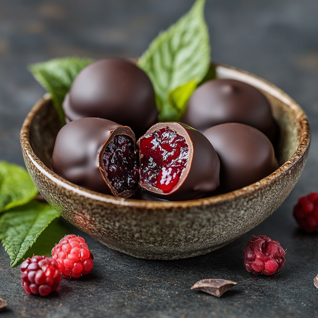 Chocolate Jam Bites Recipe