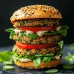 Falafel Burger 3 Falafel Burger