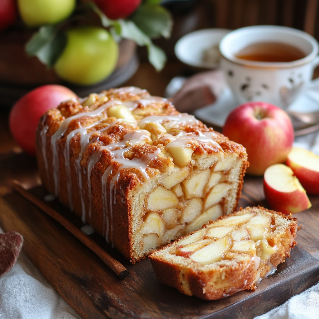 Easy Amish Apple Fritter Bread